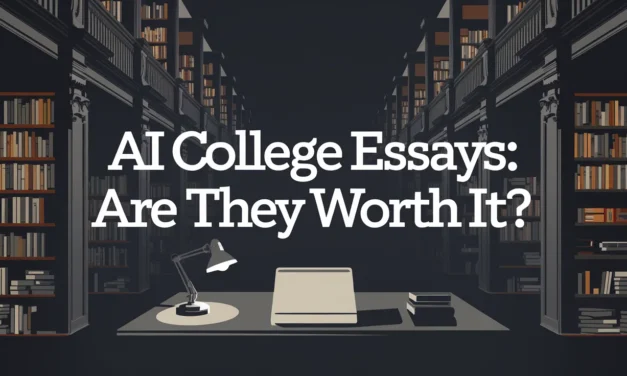 AI College Essays: Are They Worth It?