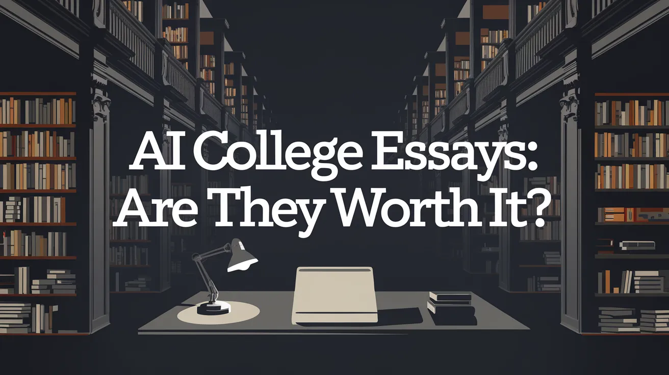 AI College Essays: Are They Worth It?
