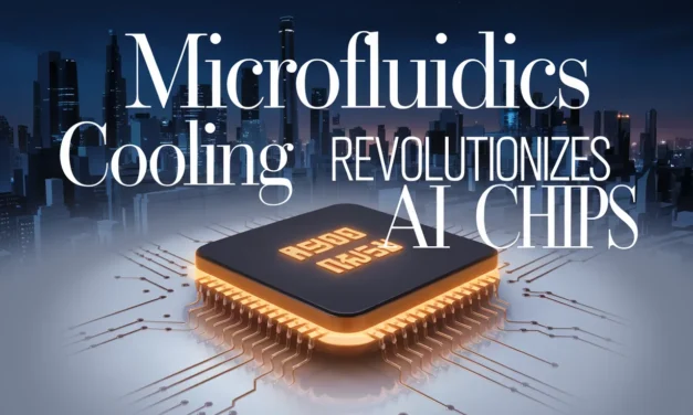 Microfluidics Cooling Revolutionizes AI Chips