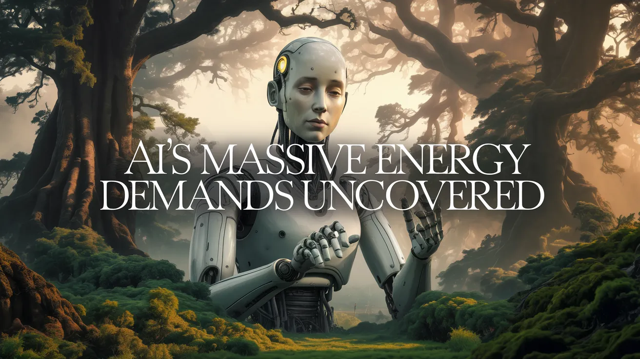 AI's Massive Energy Demands Uncovered