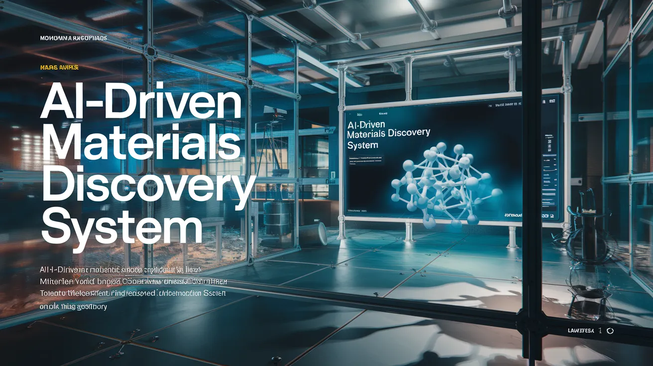 AI-Driven Materials Discovery System