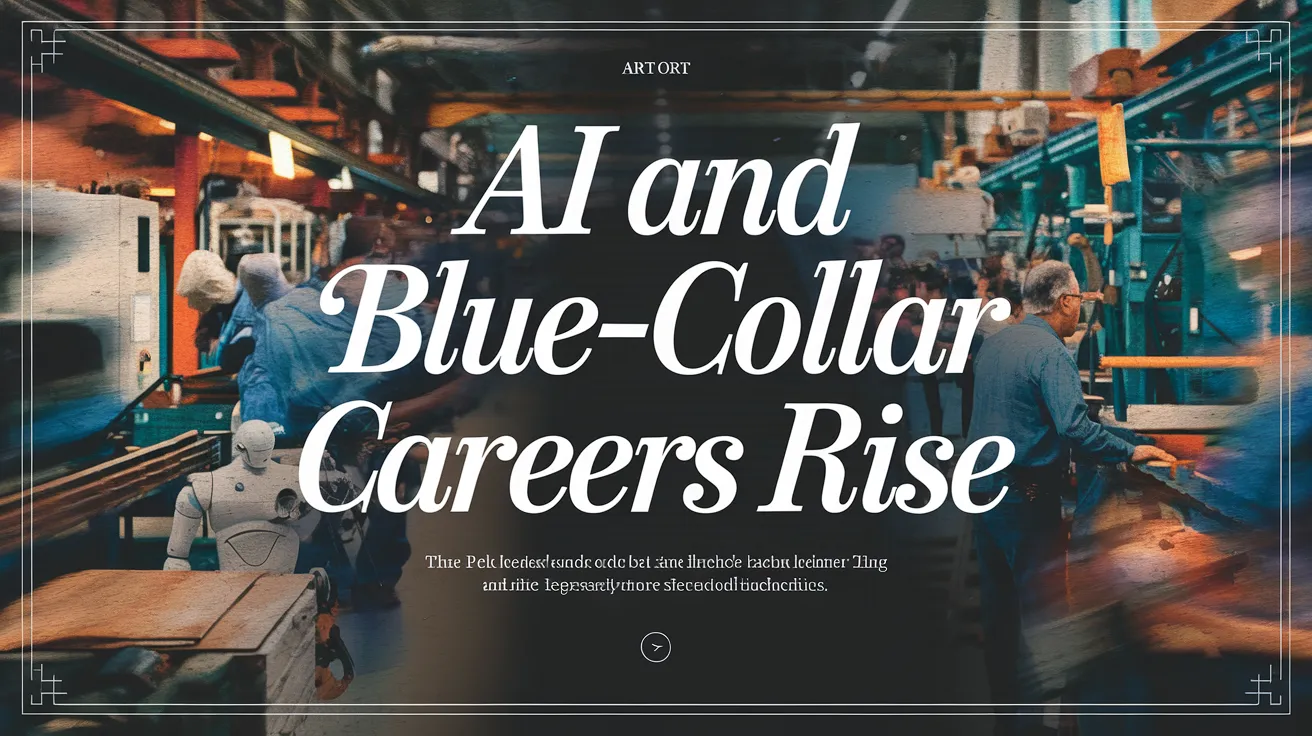 AI and Blue-Collar Careers Rise