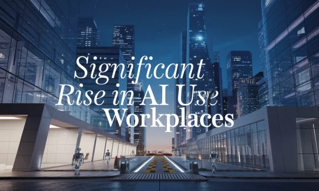 Significant Rise in AI Use in Workplaces