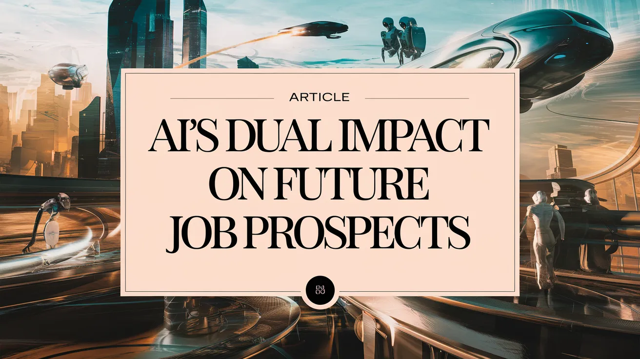 AI's Dual Impact on Future Job Prospects