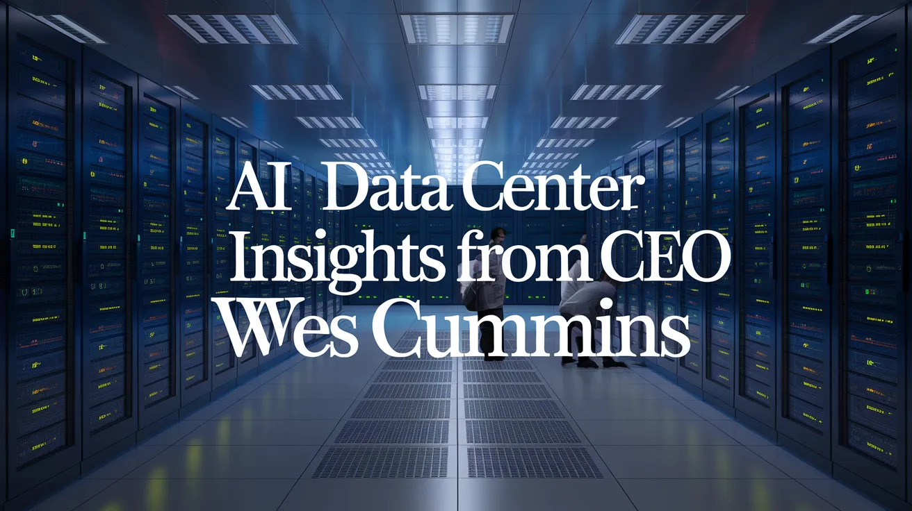 AI Data Center Insights from CEO Wes Cummins