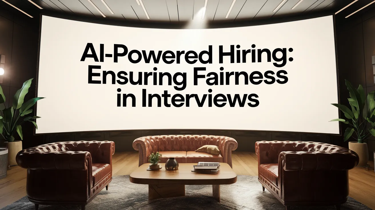 AI-Powered Hiring: Ensuring Fairness in Interviews
