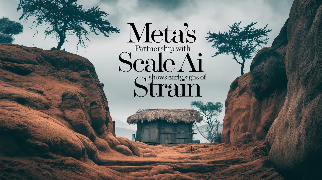 Meta's Partnership with Scale AI Shows Early Signs of Strain