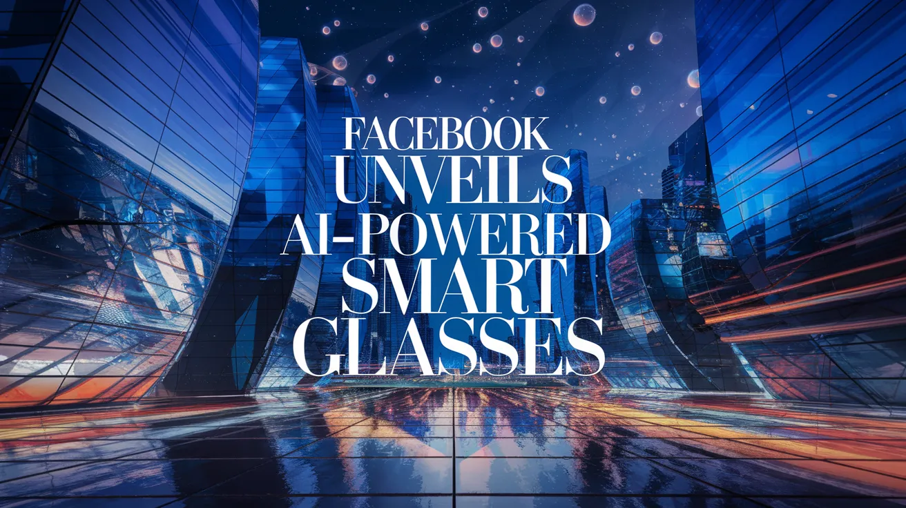 Facebook Unveils AI-Powered Smart Glasses