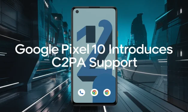 Google Pixel 10 Introduces C2PA Support