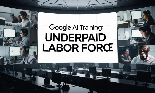 Google AI Training: Underpaid Labor Force