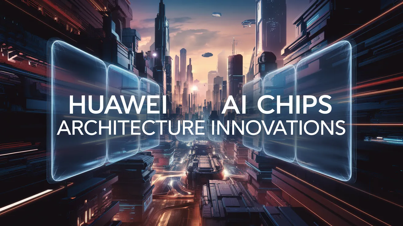 Huawei AI Chips Architecture Innovations