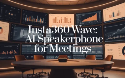 Insta360 Wave: AI Speakerphone for Meetings