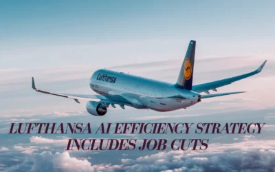 Lufthansa AI Efficiency Strategy Includes Job Cuts