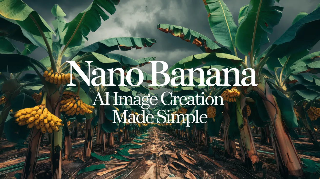 Nano Banana AI Image Creation Made Simple