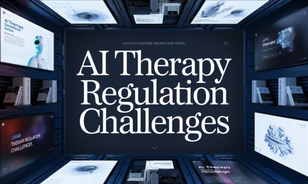 AI Therapy Regulation Challenges