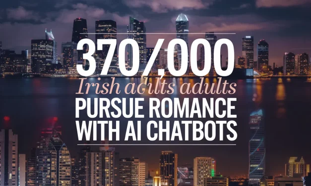 370,000 Irish Adults Pursue Romance with AI Chatbots