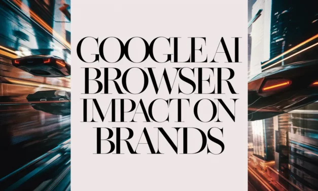 Google AI Browser Impact on Brands