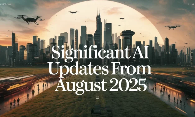 Significant AI Updates from August 2025
