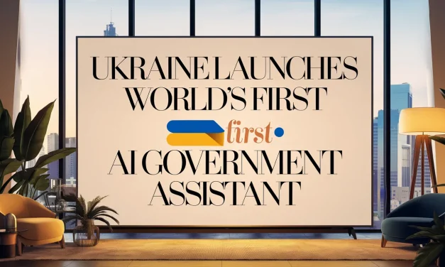 Ukraine Launches World’s First AI Government Assistant
