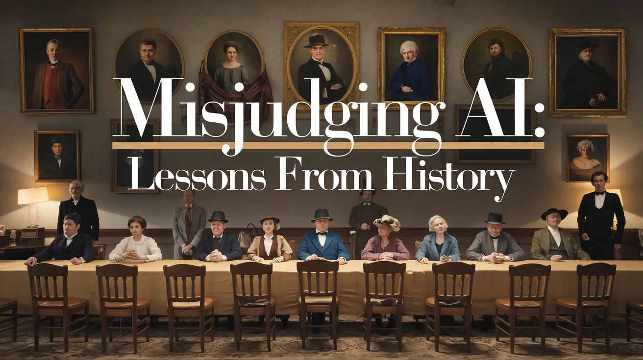 Misjudging AI: Lessons from History