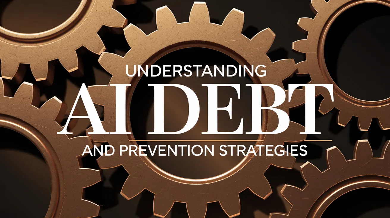 Understanding AI Debt and Prevention Strategies