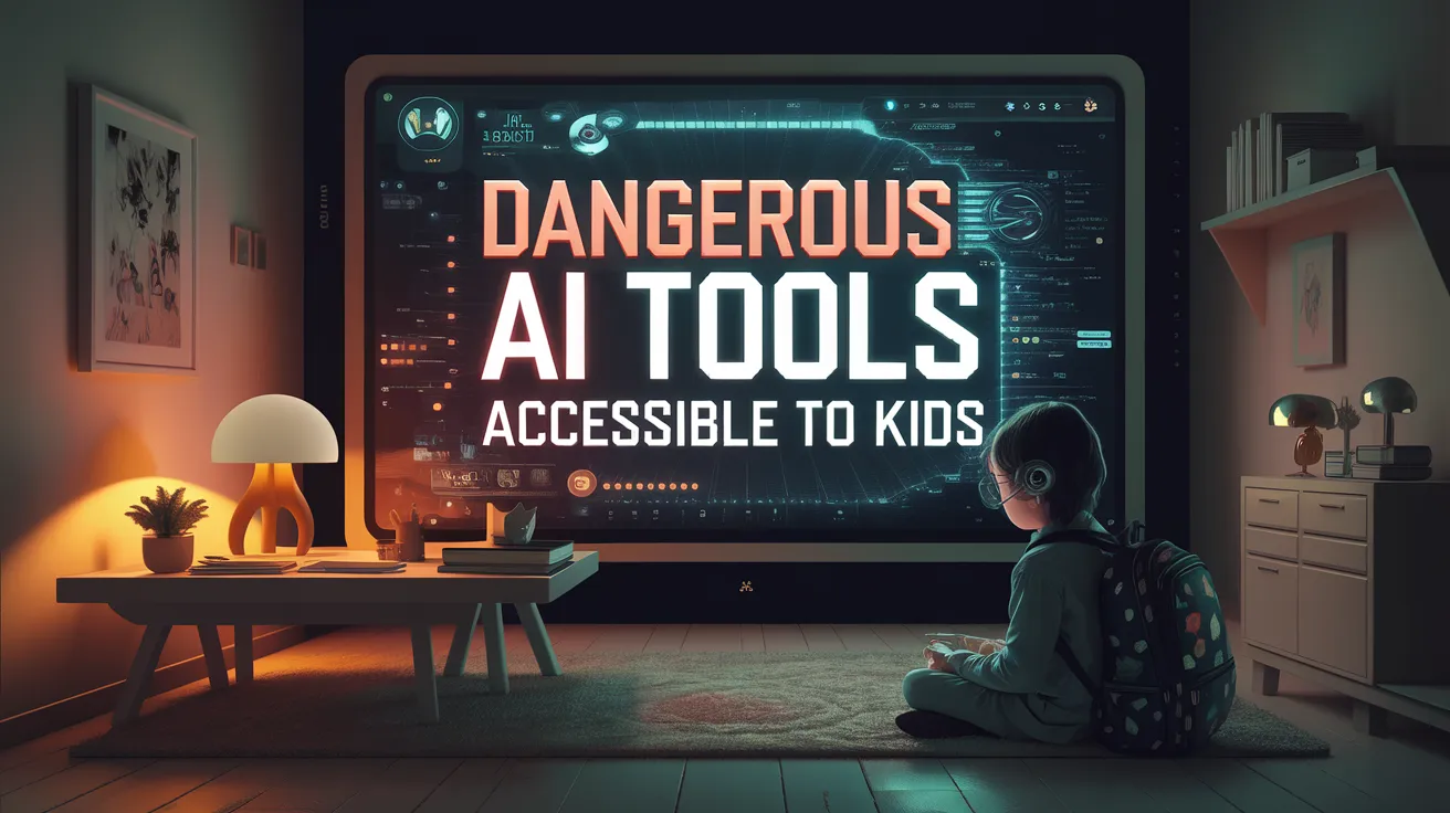Dangerous AI Tools Accessible to Kids