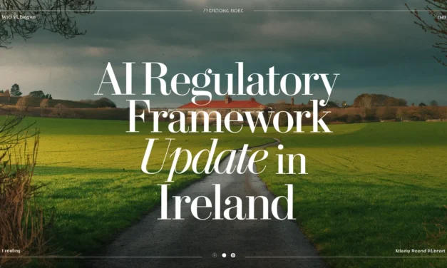 AI Regulatory Framework Update in Ireland