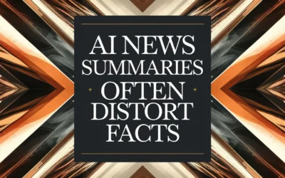AI News Summaries Often Distort Facts