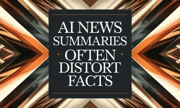 AI News Summaries Often Distort Facts