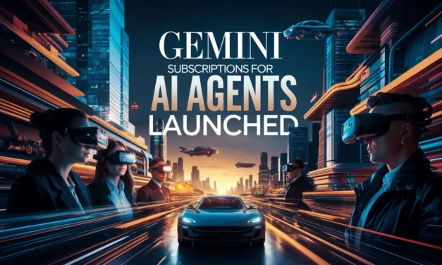 Gemini Subscriptions for AI Agents Launched