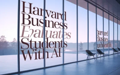 Harvard Business School Evaluates Students with AI
