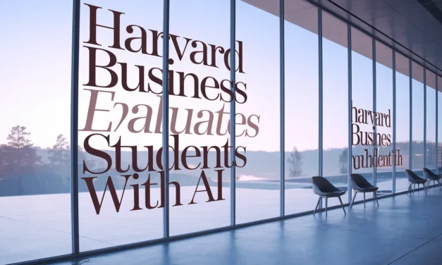 Harvard Business School Evaluates Students with AI