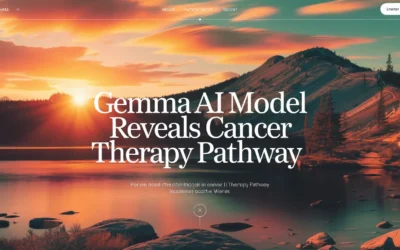 Gemma AI Model Reveals Cancer Therapy Pathway