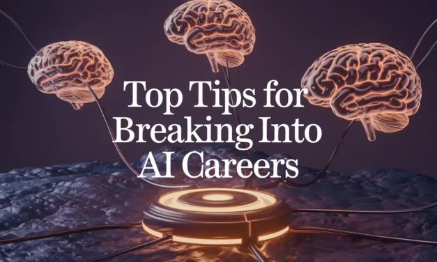 Top Tips for Breaking into AI Careers