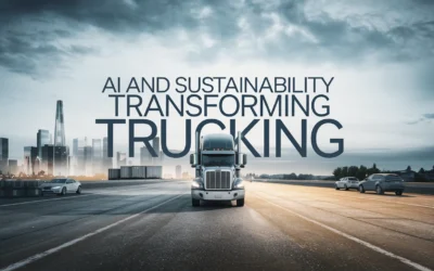 AI and Sustainability Transforming Trucking