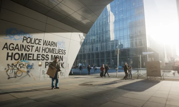 Police Warn Against AI Homeless Man Prank