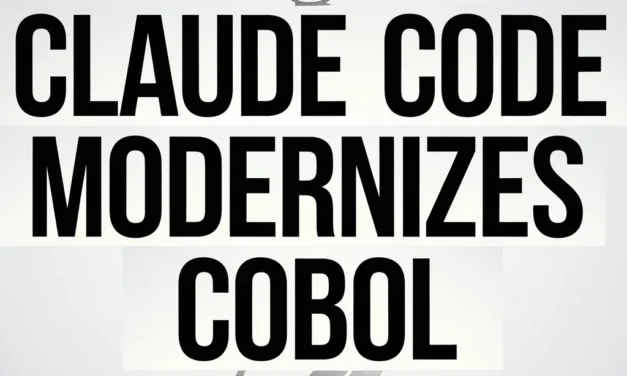 Claude Code Modernizes COBOL Efficiently