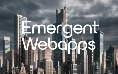 Full Stack WebApps with Emergent