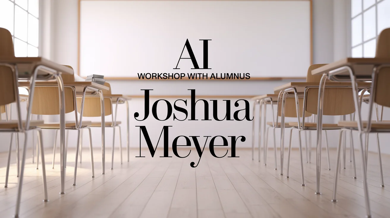 alumnus-joshua-meyer-12-to-lead-workshop-on-artificial-intelligence