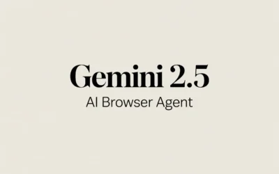 Gemini 2.5 AI Browser Agent Unleashed
