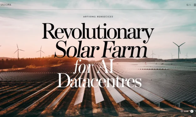 Revolutionary Solar Farm for AI Datacentres