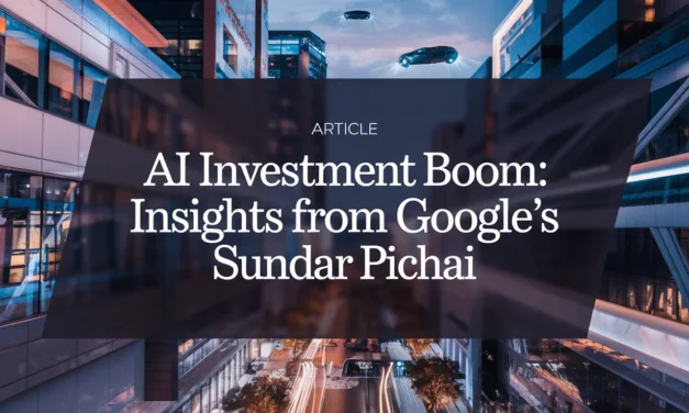 AI Investment Boom: Insights from Google’s Sundar Pichai