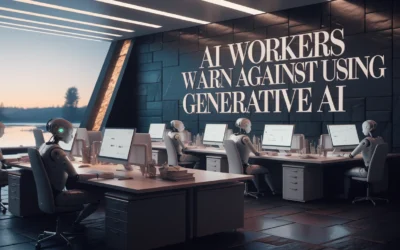 AI Workers Warn Against Using Generative AI