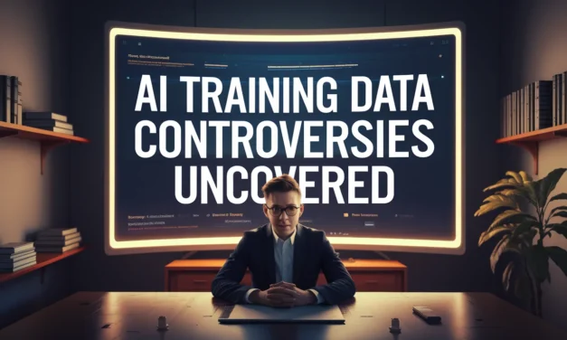 AI Training Data Controversies Uncovered