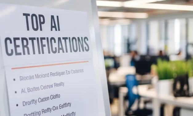 Top 7 AI Certifications 2026
