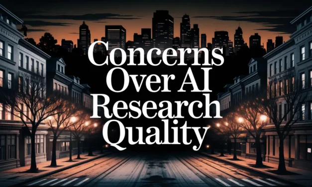 Concerns Over AI Research Quality