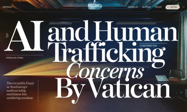AI and Human Trafficking Concerns by Vatican