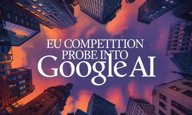 EU Competition Probe into Google AI