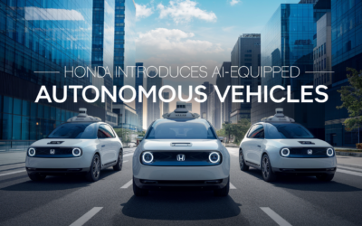 Honda Introduces AI-Equipped Autonomous Vehicles