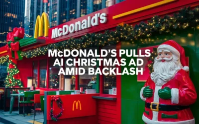 McDonald’s Pulls AI Christmas Ad Amid Backlash